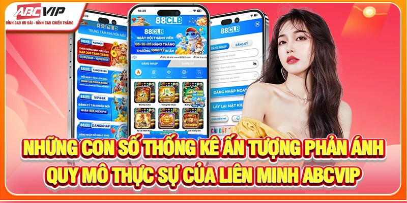 Những con số thống kê ấn tượng phản ánh quy mô thực sự của liên minh ABCVIP